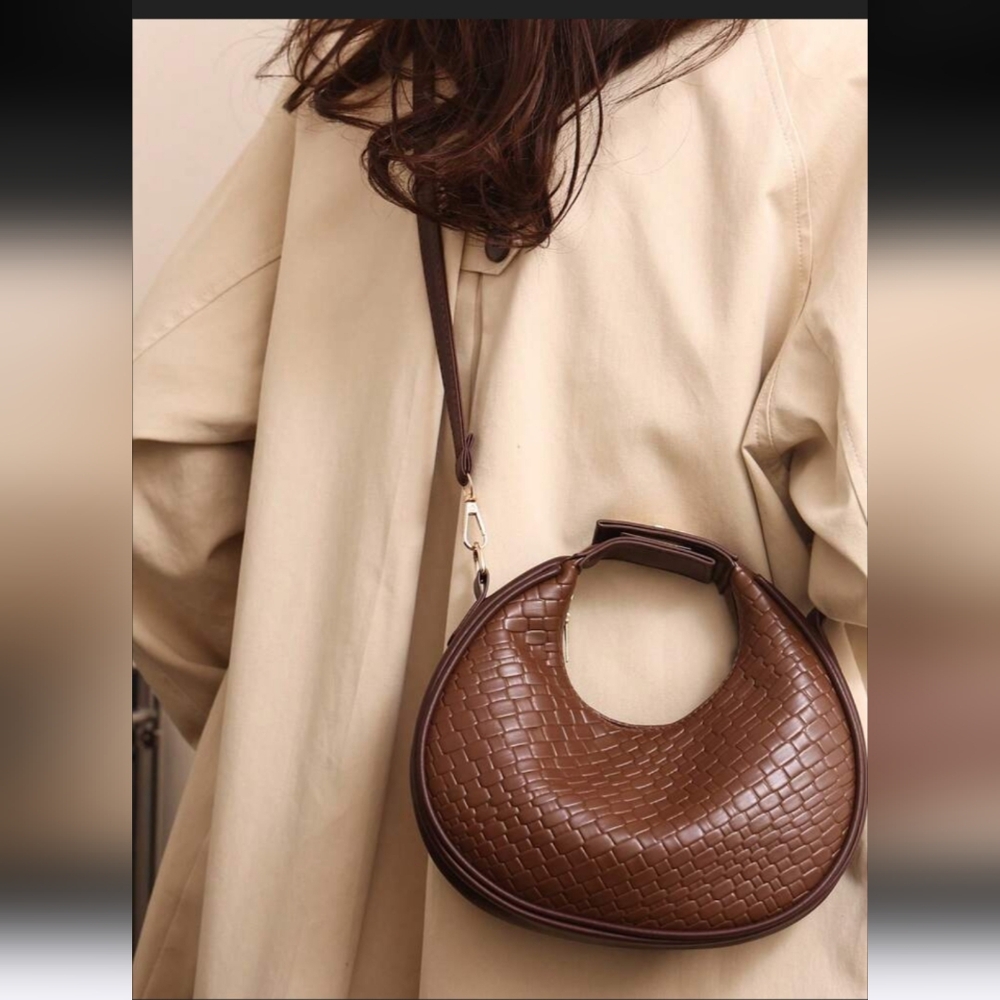 Crocodile Pattern Stone Pattern Purse - image 1